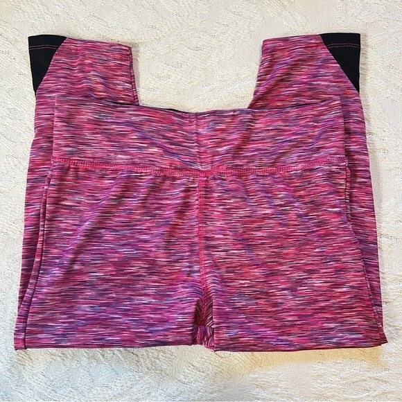 Beverly Hills Polo Club Womens Size Small Stretch Pink Capri Yoga Legging Pants - Picture 5 of 7